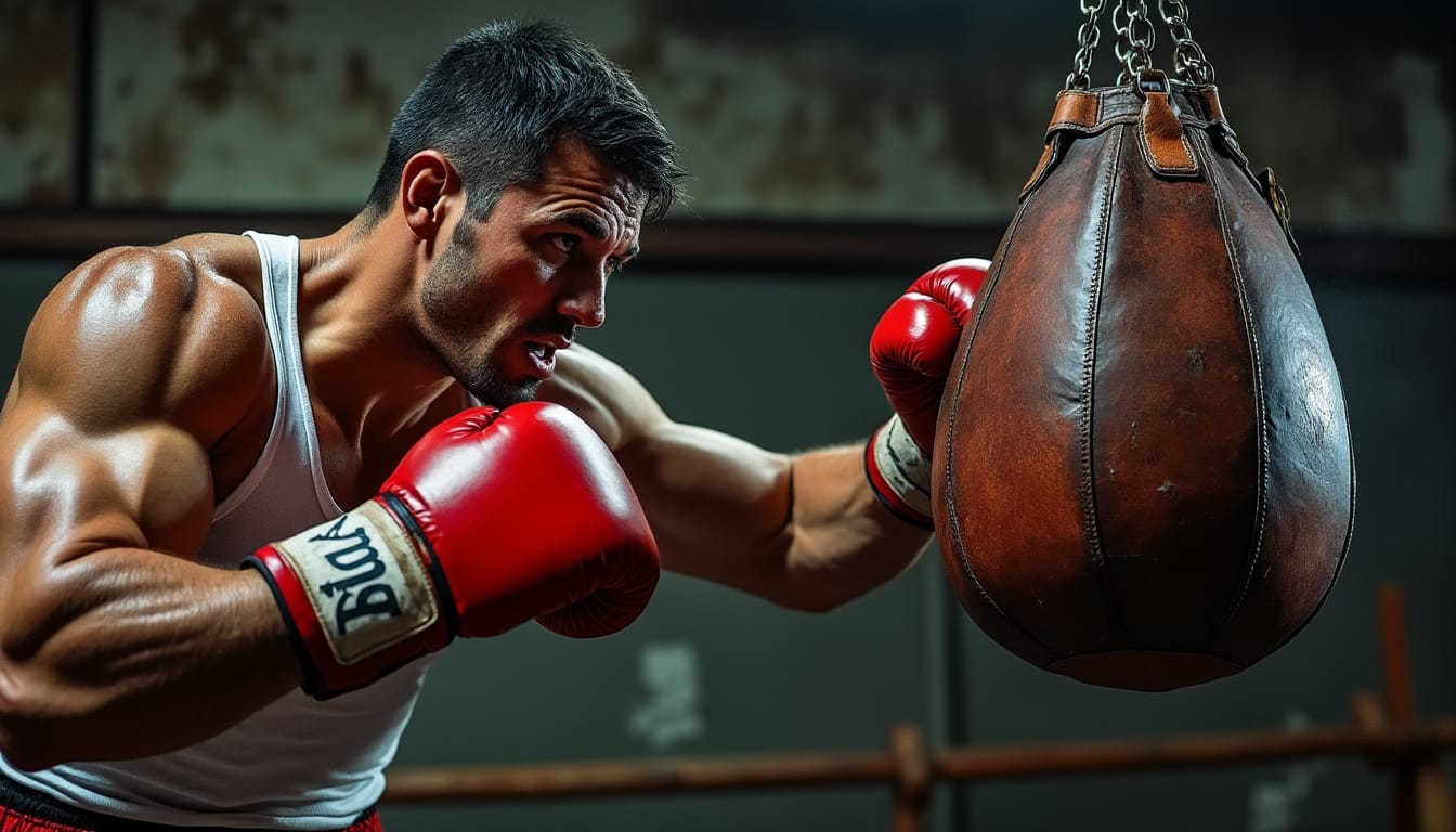 découvrez ciryl gane en pleine forme lors de son entraînement intense, où il impressionne en mettant à terre un sac de frappe. suivez ses pr