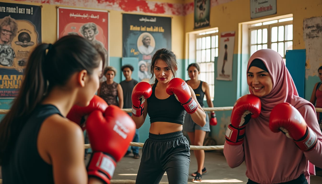 découvrez l'incroyable courage des boxeuses de gaza, qui, au sein d'un club féminin, défient les menaces et le patriarcat. cette histoire inspirante met en lumière la résilience et la détermination de ces femmes qui se battent pour leur passion et leurs droits.