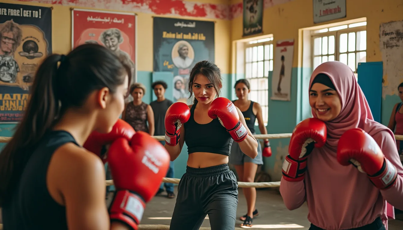 découvrez l'incroyable courage des boxeuses de gaza, qui, au sein d'un club féminin, défient les menaces et le patriarcat. cette histoire inspirante met en lumière la résilience et la détermination de ces femmes qui se battent pour leur passion et leurs droits.