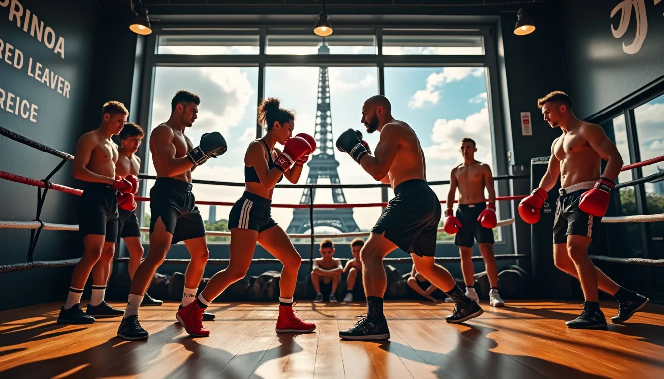 découvrez notre sélection des 8 meilleurs clubs de boxe à paris en 2025. que vous soyez débutant ou boxeur confirmé, ces établissements vous offrent un cadre idéal pour perfectionner vos compétences, rencontrer des passionnés et vous initier à ce sport intense. rejoignez-nous et transformez votre pratique de la boxe dans la capitale !