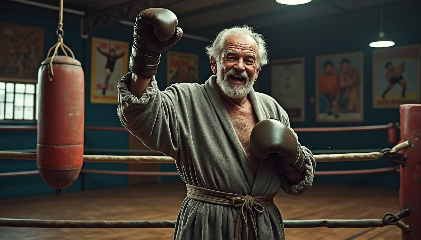 découvrez l'incroyable parcours d'un boxeur de 90 ans qui continue de défier les âges et de passionner les foules. plongez dans son histoire inspirante à travers cette vidéo captivante du maine libre.