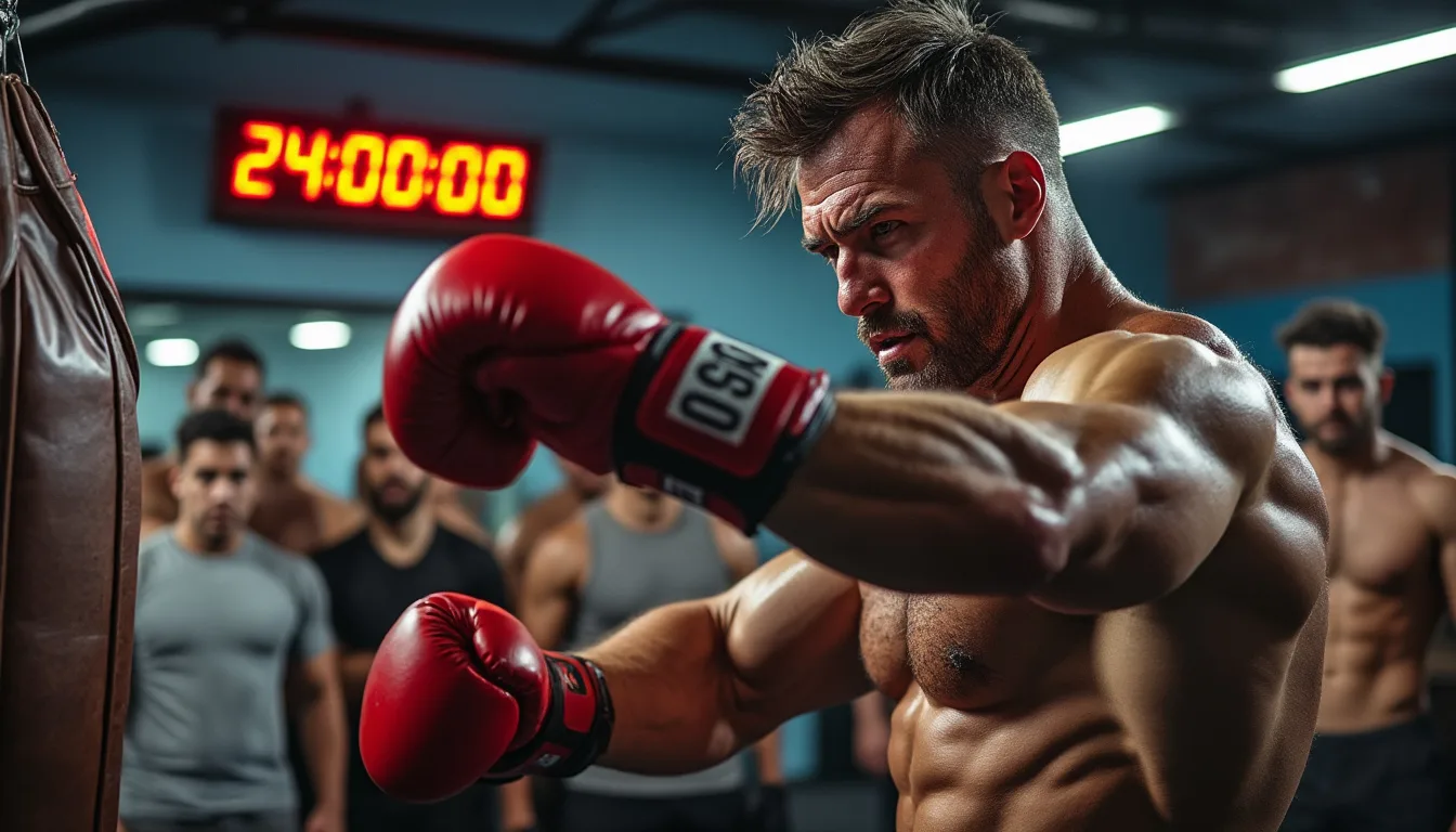 découvrez l'incroyable exploit d'un homme qui a battu le record mondial en s'entraînant sans relâche pendant 24 heures sur un sac de frappe. une performance époustouflante alliant endurance, détermination et passion pour la boxe.